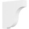 Ekena Millwork Standard Van Buren Architectural Grade PVC Bracket, 2"W x 10"D x 10"H BKTP02X10X10VAN - alternate 1
